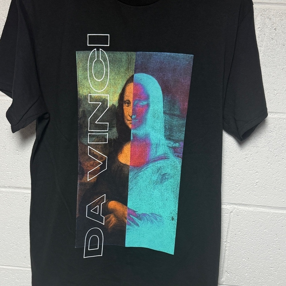 Da Vinci Art Tee - Black - Picture 4 of 5
